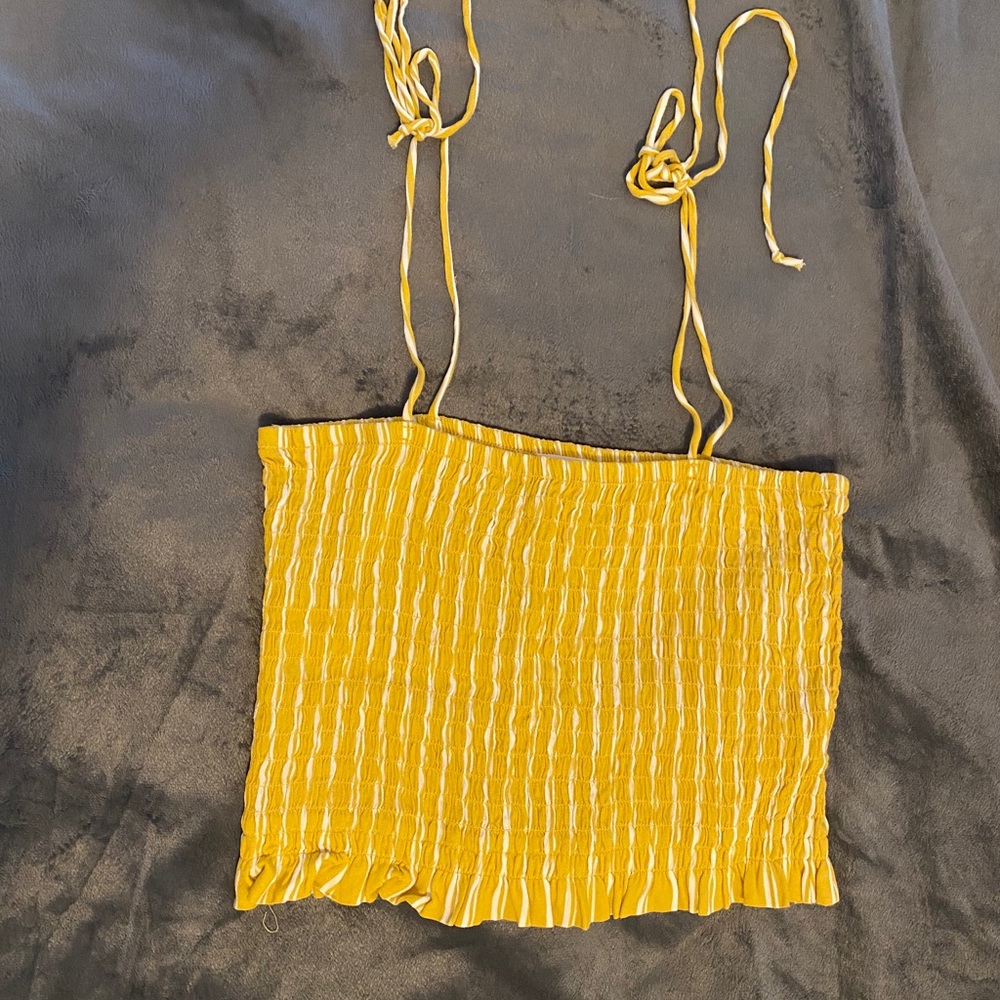 Yellow tank top